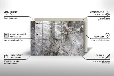 Piatto per candele con struttura in pietra