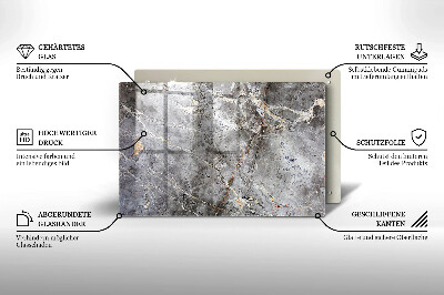 Piatto per candele con struttura in pietra