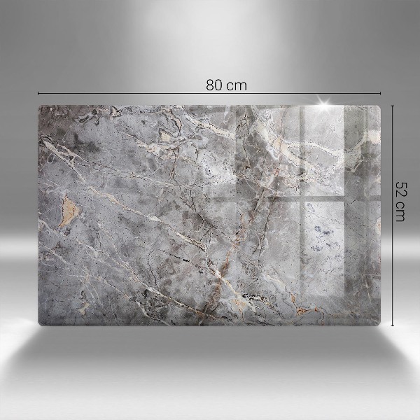 Piatto per candele con struttura in pietra