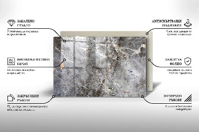 Piatto per candele con struttura in pietra
