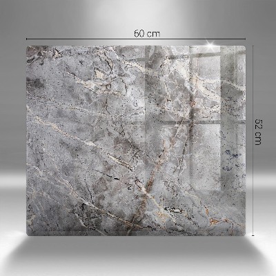 Piatto per candele con struttura in pietra