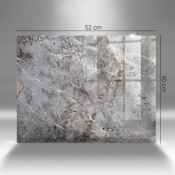 Piatto per candele con struttura in pietra