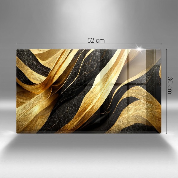 Piatto per candele con motivo astratto elegante