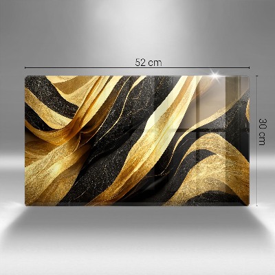 Piatto per candele con motivo astratto elegante