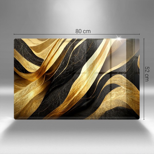 Piatto per candele con motivo astratto elegante