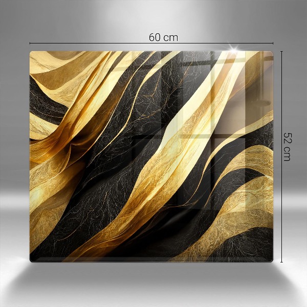 Piatto per candele con motivo astratto elegante