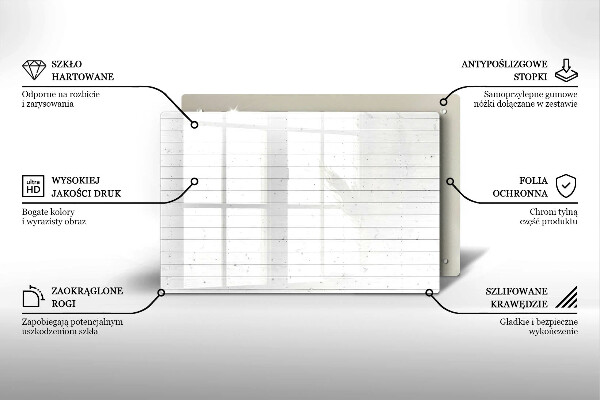 Piatto per candele con pannelli luminosi in stile moderno