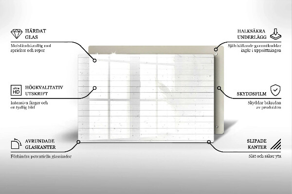 Piatto per candele con pannelli luminosi in stile moderno