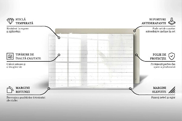 Piatto per candele con pannelli luminosi in stile moderno