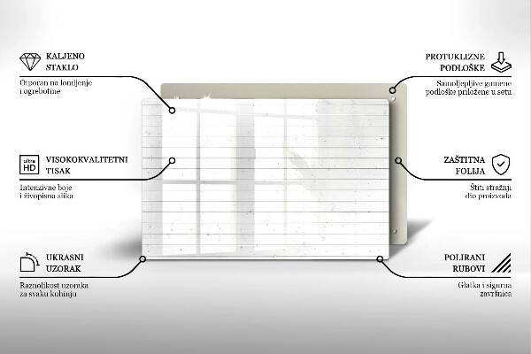 Piatto per candele con pannelli luminosi in stile moderno