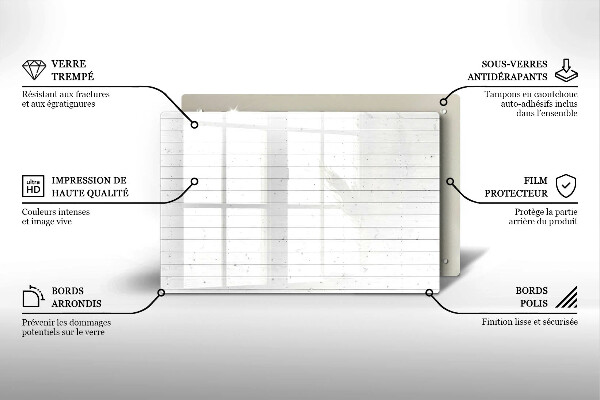 Piatto per candele con pannelli luminosi in stile moderno