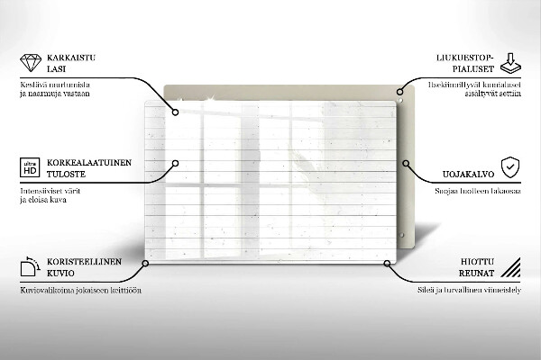 Piatto per candele con pannelli luminosi in stile moderno