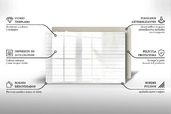 Piatto per candele con pannelli luminosi in stile moderno