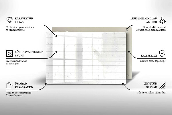 Piatto per candele con pannelli luminosi in stile moderno