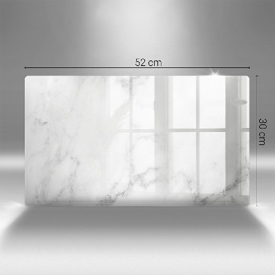 Piastra in vetro per candele tombali con motivo marmo moderno