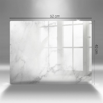 Piastra in vetro per candele tombali con motivo marmo moderno