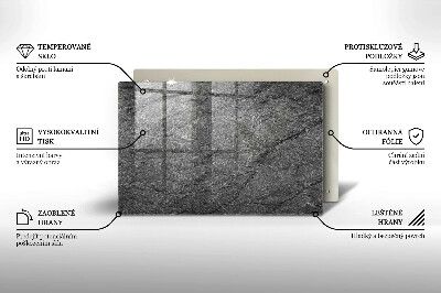 Piatto per candele con finitura in effetto pietra