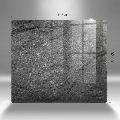 Piatto per candele con finitura in effetto pietra