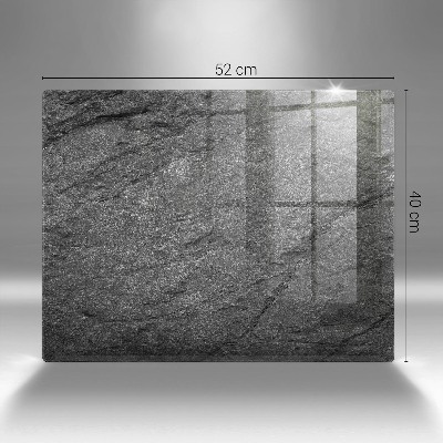 Piatto per candele con finitura in effetto pietra