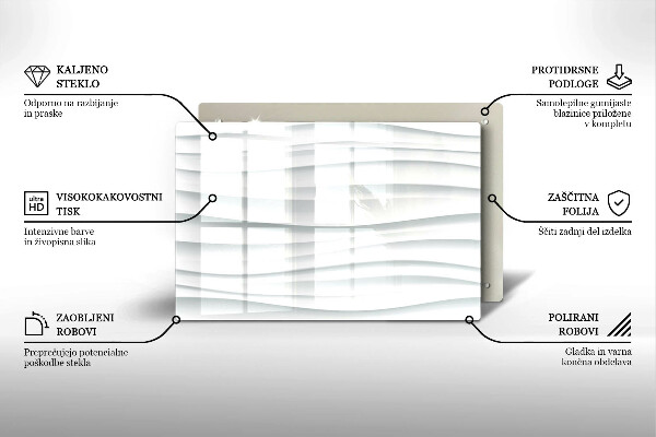 Piatto per candele con design moderno