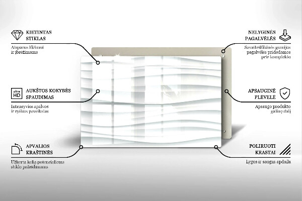 Piatto per candele con design moderno