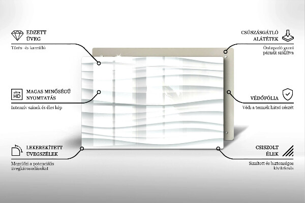 Piatto per candele con design moderno