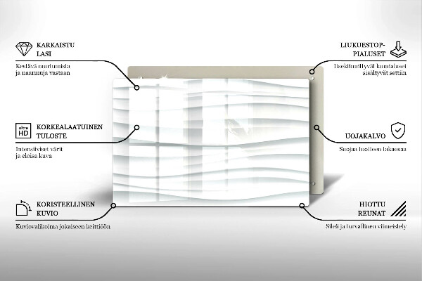 Piatto per candele con design moderno