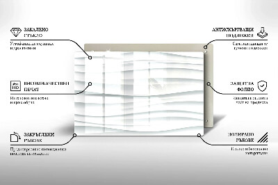 Piatto per candele con design moderno