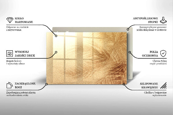 Piatto per candele in colore sabbia