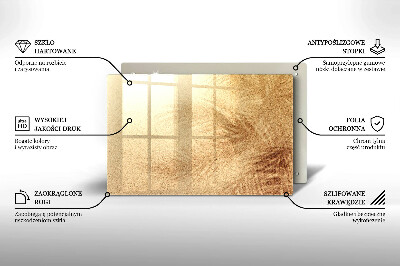 Piatto per candele in colore sabbia