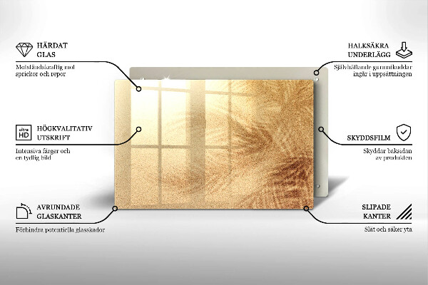 Piatto per candele in colore sabbia