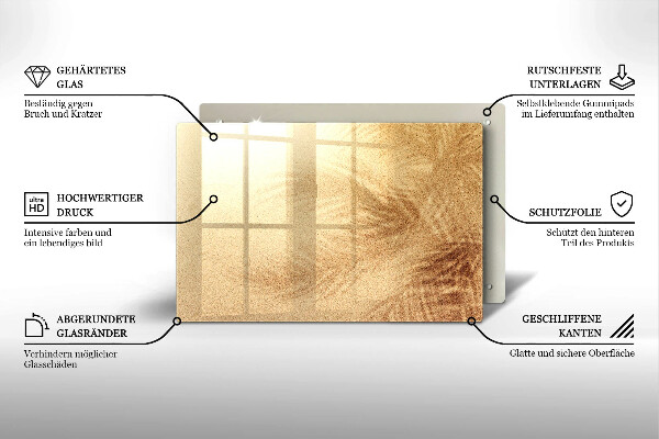 Piatto per candele in colore sabbia