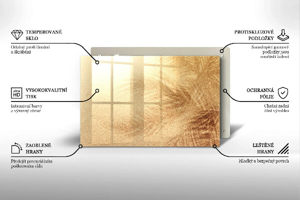 Piatto per candele in colore sabbia