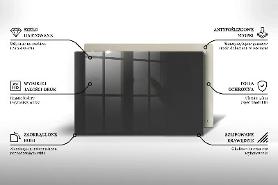 Piatto per candele di colore grigio
