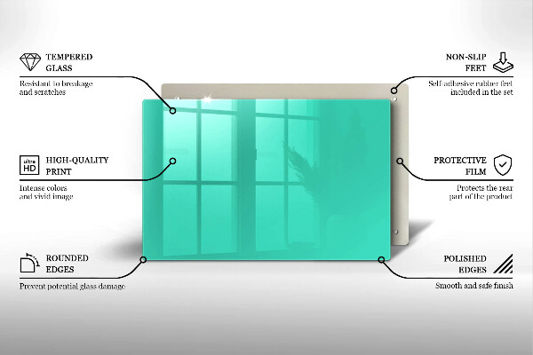 Piatto per candele in colore verde