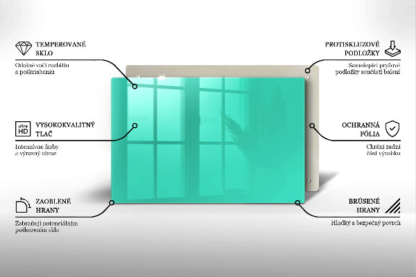 Piatto per candele in colore verde