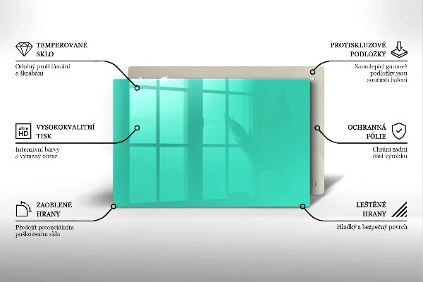 Piatto per candele in colore verde