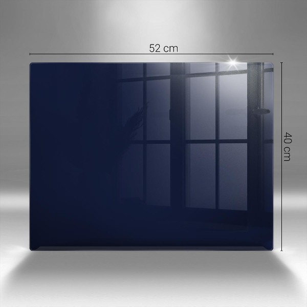 Piatto per candele di colore blu navy