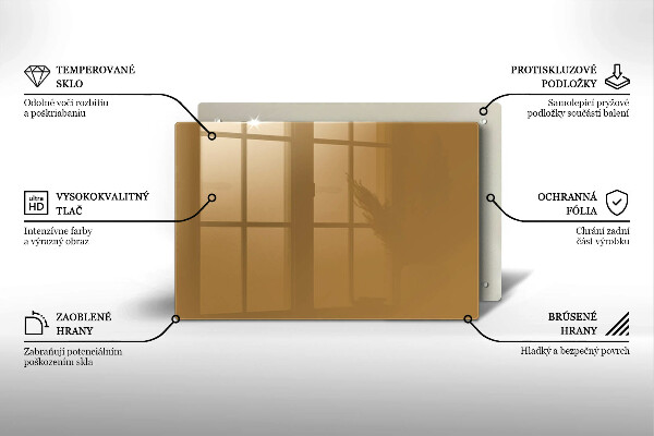 Piatto per candele di colore beige