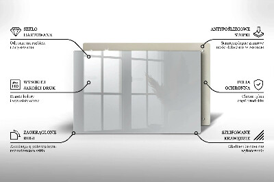 Piastra in vetro per candele tombali in colore grigio
