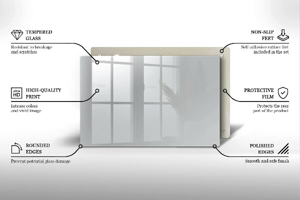 Piastra in vetro per candele tombali in colore grigio