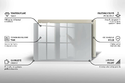 Piastra in vetro per candele tombali in colore grigio