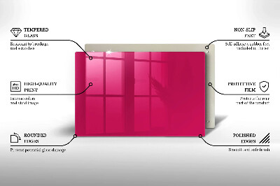 Piatto per candele di colore rosa