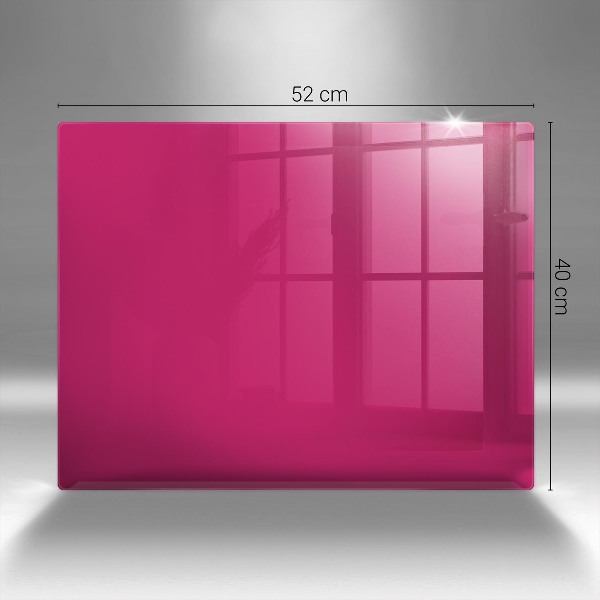 Piatto per candele di colore rosa