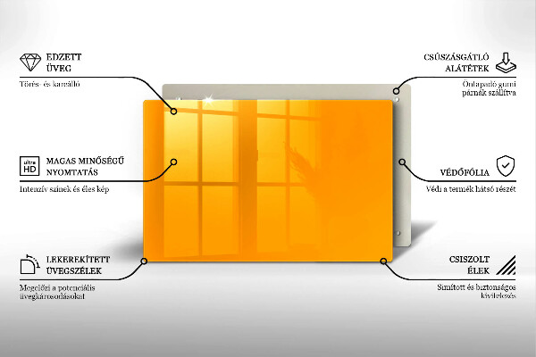 Piatto per candele di colore giallo scuro