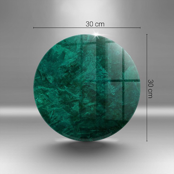 Sottobicchiere in vetro per candele tombali con texture di sfondo in pietra