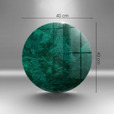 Sottobicchiere in vetro per candele tombali con texture di sfondo in pietra