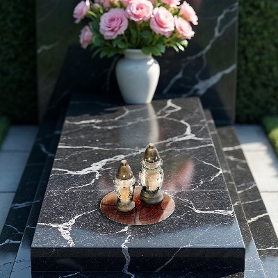 Piatto in vetro per candele con struttura a tronco in legno