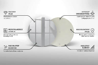 Piatto in vetro per candele di colore grigio