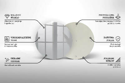 Piatto in vetro per candele di colore grigio